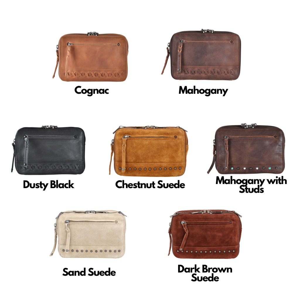 Concealed Carry Kailey Leather Purse Pack by Lady Conceal