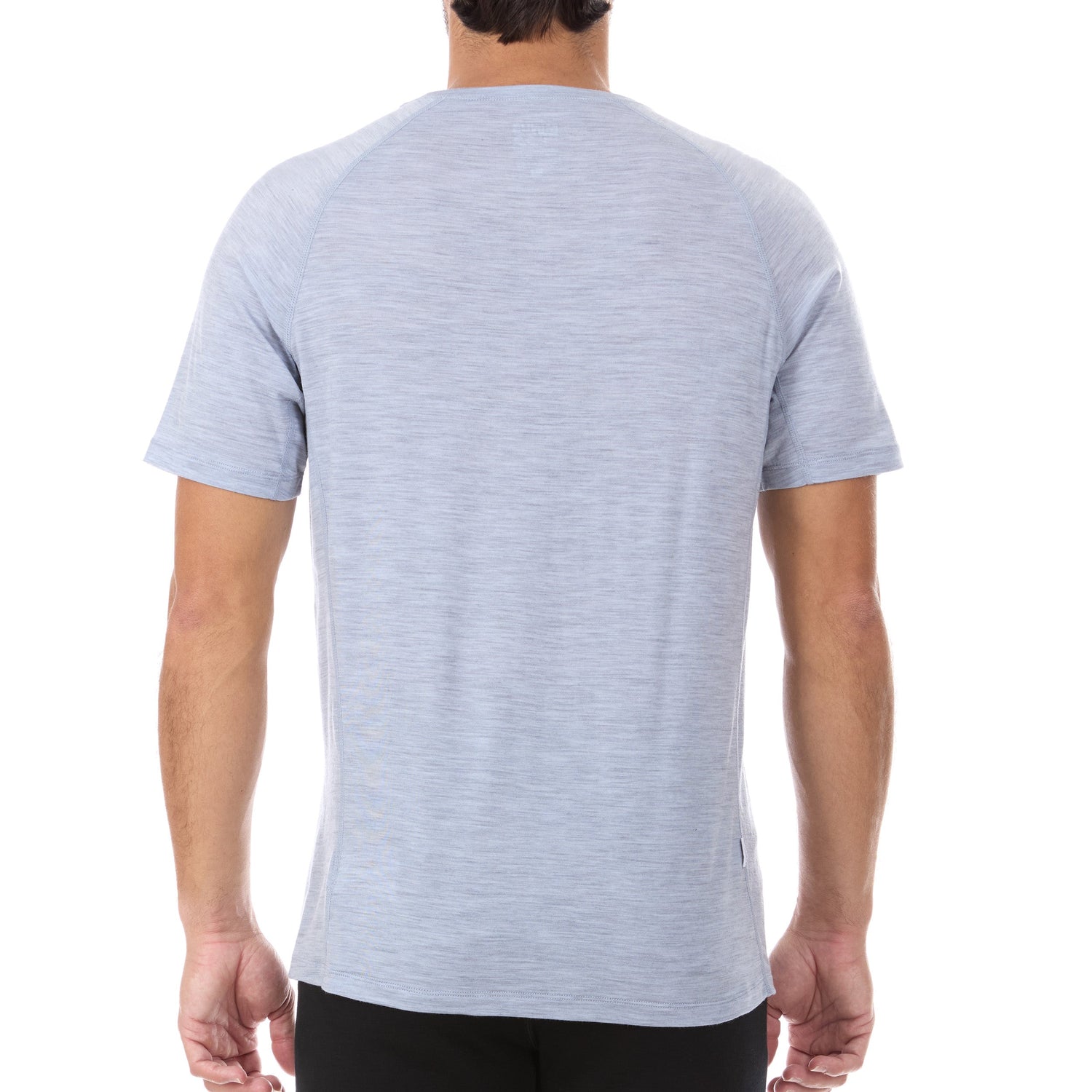 Microweight - Men's Wool Raglan T-Shirt Woolverino