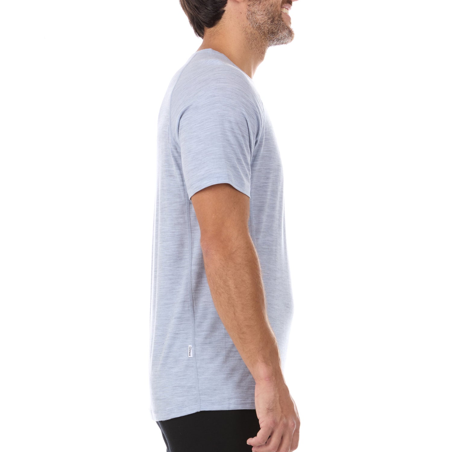 Microweight - Men's Wool Raglan T-Shirt Woolverino