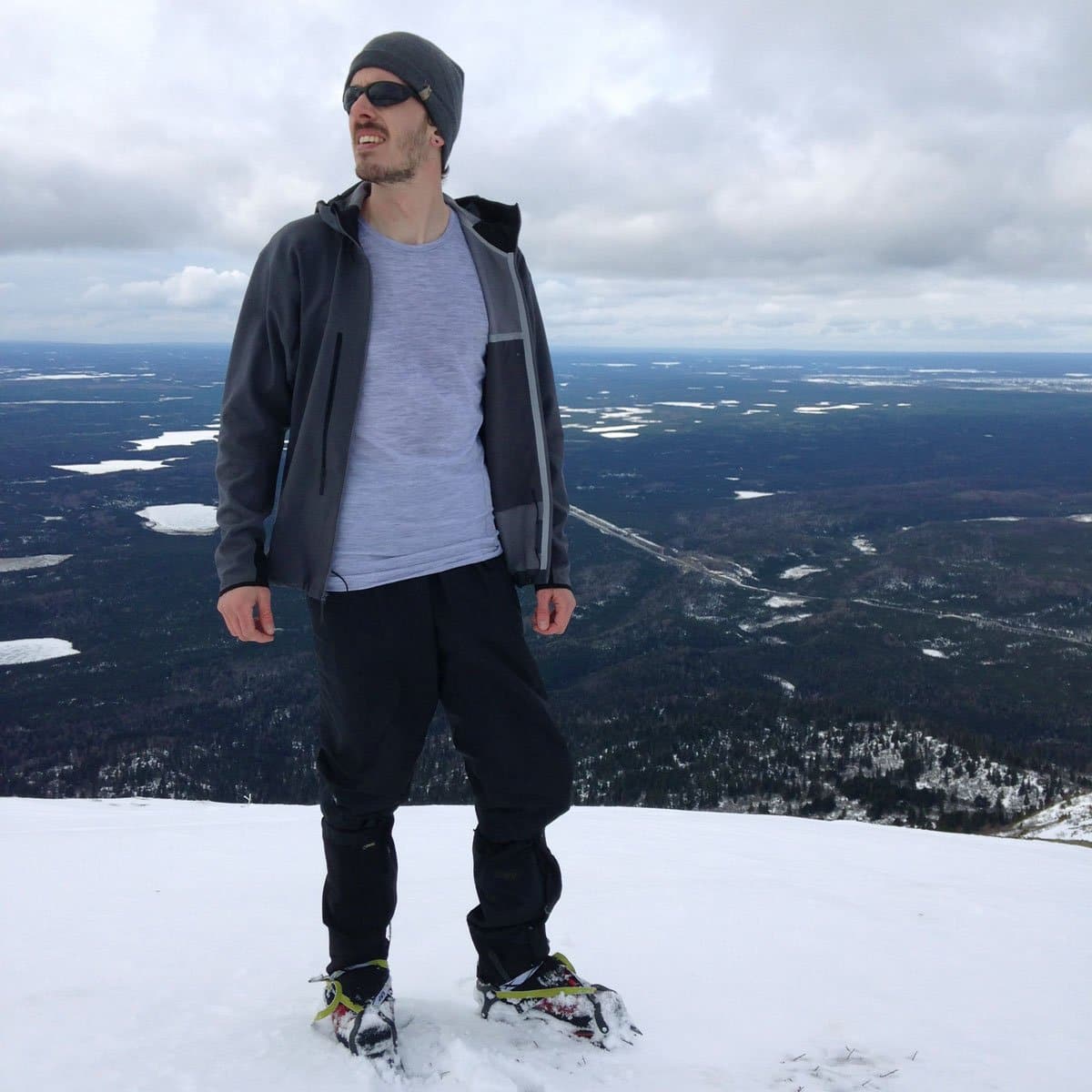 Microweight - Men's Wool Raglan T-Shirt Woolverino