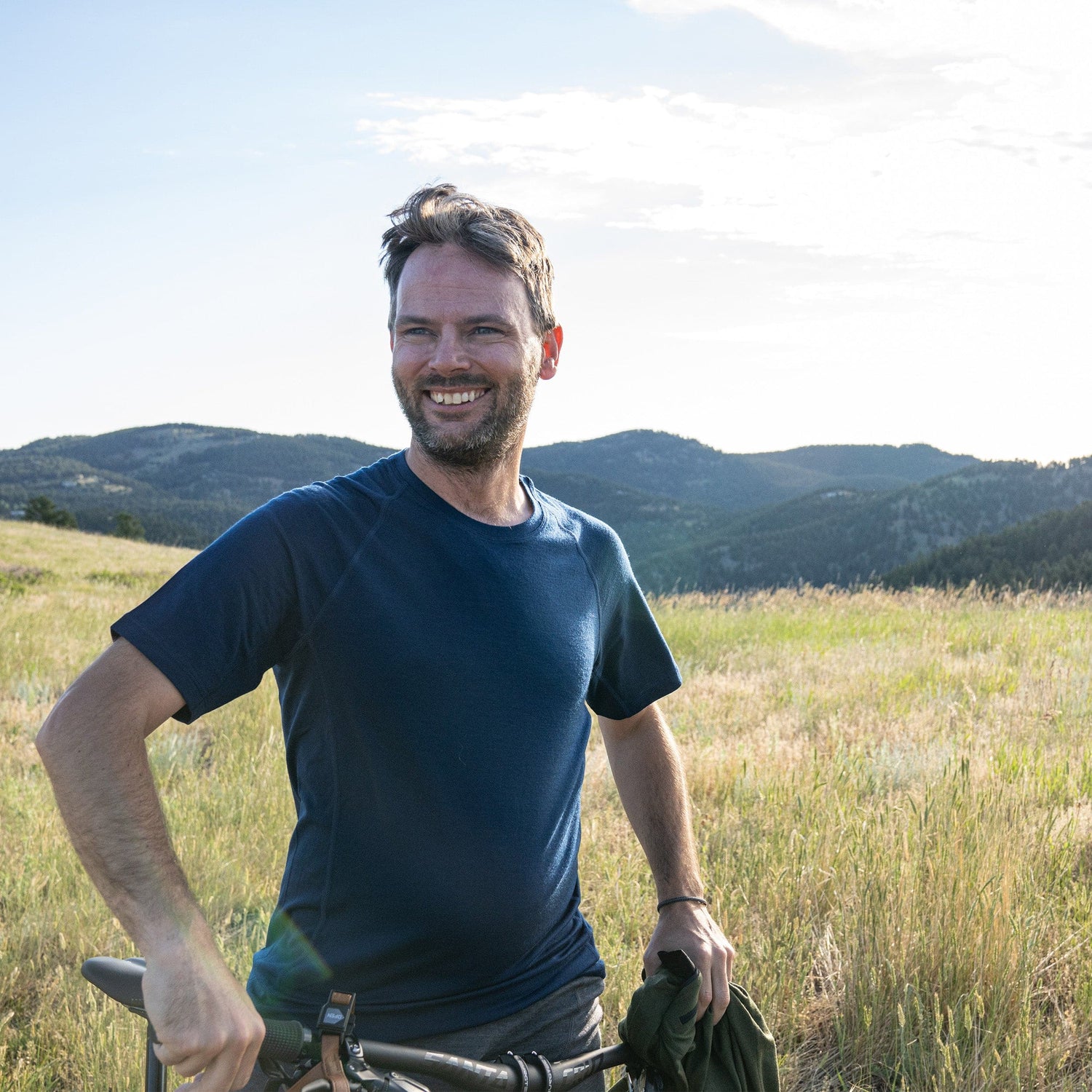 Microweight - Men's Wool Raglan T-Shirt Woolverino