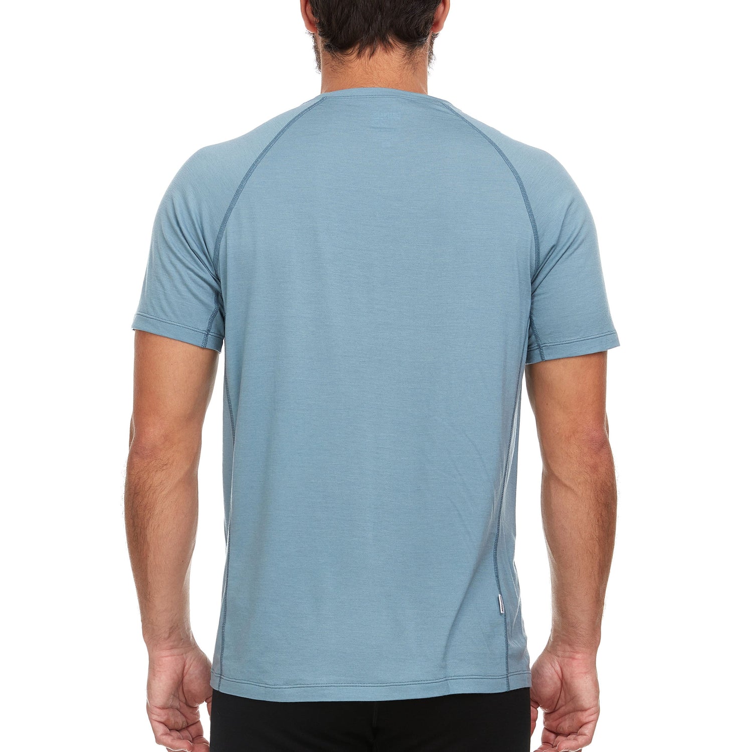 Microweight - Men's Wool Raglan T-Shirt Woolverino