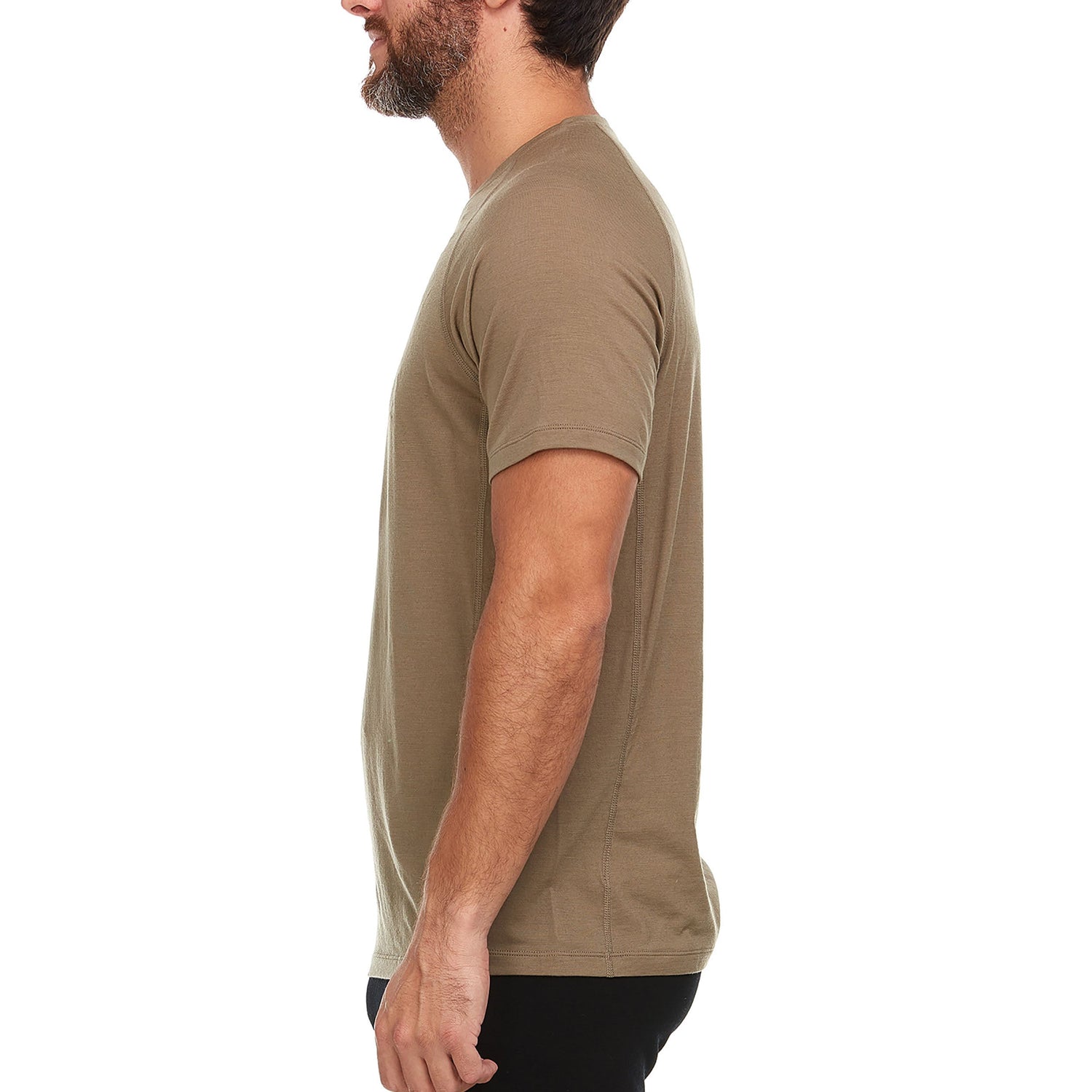 Microweight - Men's Wool Raglan T-Shirt Woolverino
