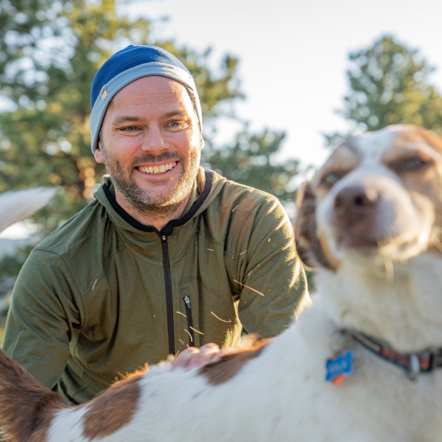 Microweight - Men's Wool 1/4 Zip Sun Hoodie Woolverino