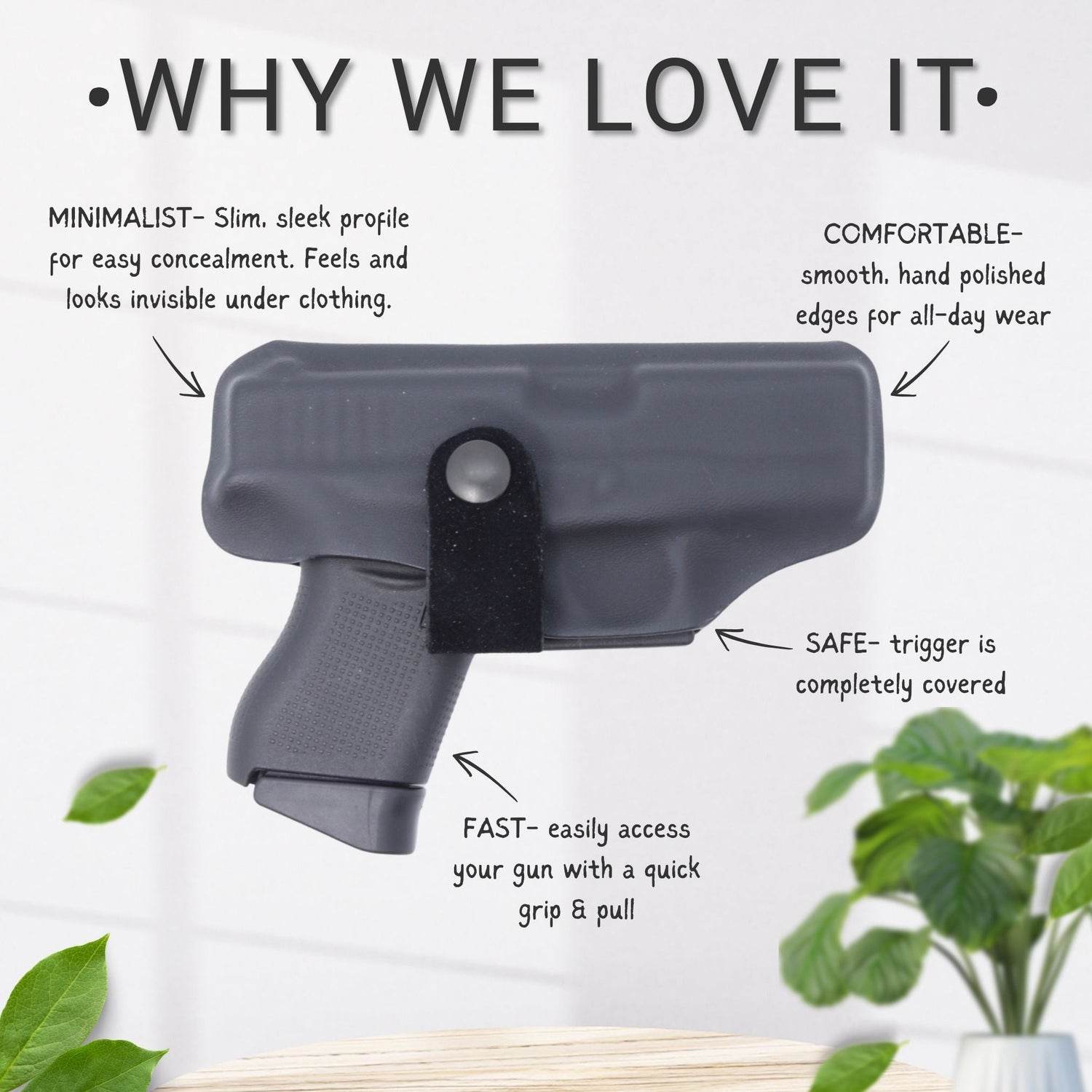 Ruger LCPMAX Flashbang Bra Holster