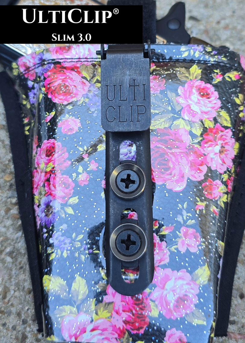 Universal Clam-Shell Trigger Guard & IWB Pink Flowers