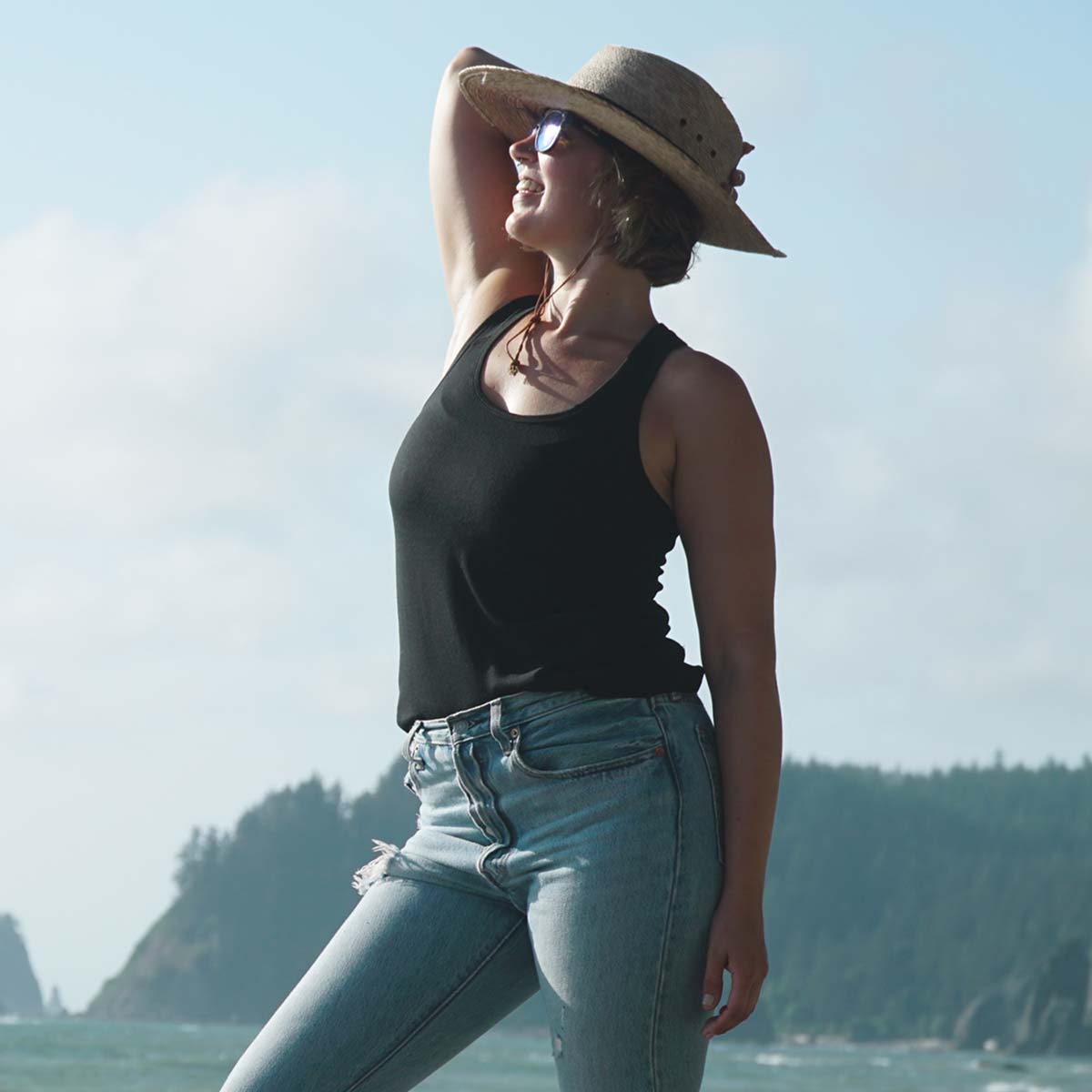 Microweight - Women's Wool Racerback Tank Top Woolverino