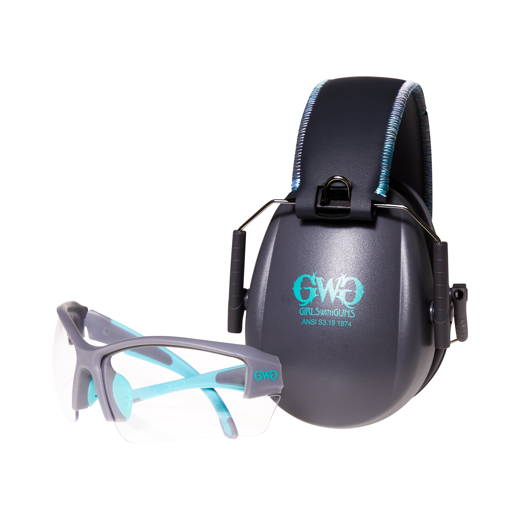 Assure Protective Safety Glasses and Earmuff Set – Girls with Guns Clothing