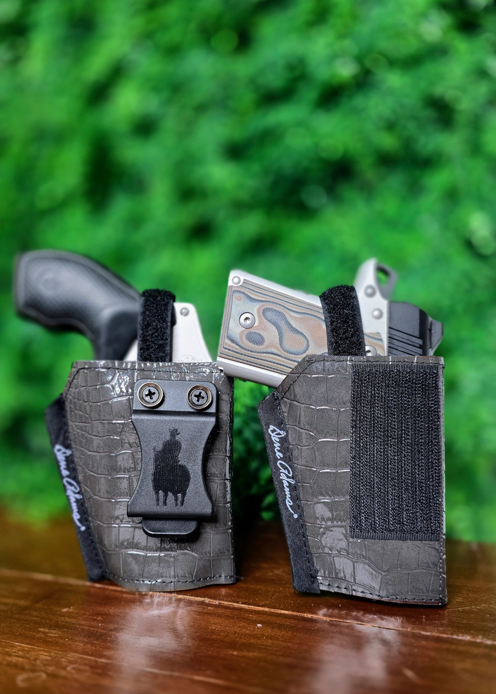 Universal Clam-Shell Trigger Guard & IWB Charcoal – Girls with