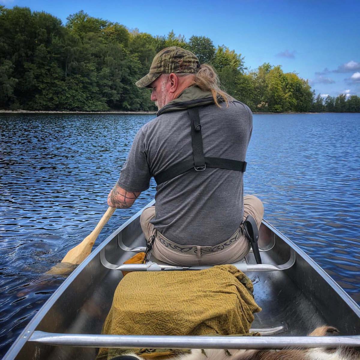 Lightweight - Algonquin Men's Wool T-Shirt Crew 100% Merino Wool