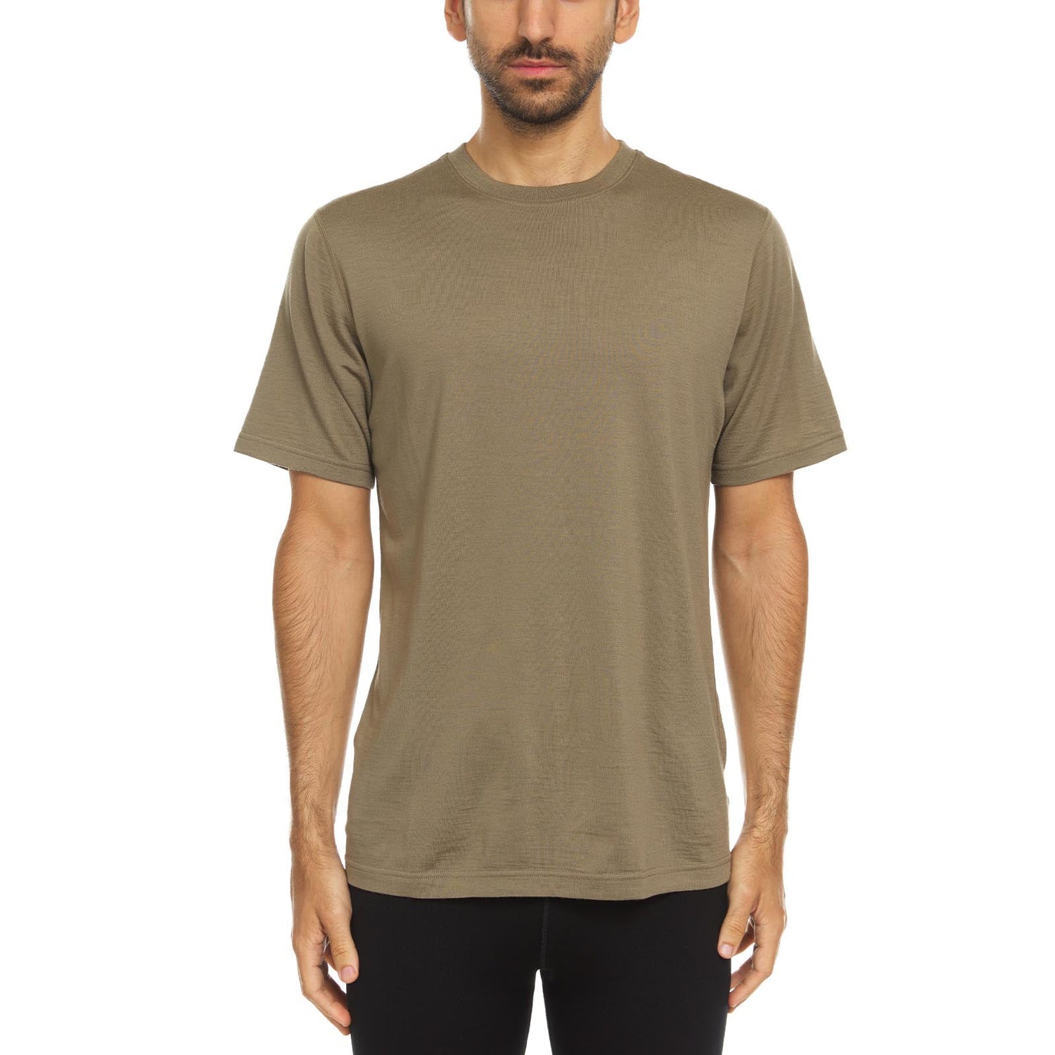 Lightweight - Algonquin Men's Wool T-Shirt Crew 100% Merino Wool