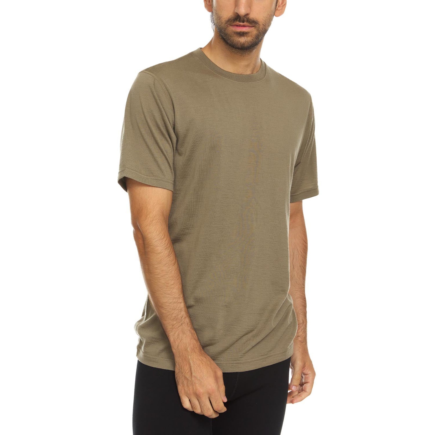 Lightweight - Algonquin Men's Wool T-Shirt Crew 100% Merino Wool
