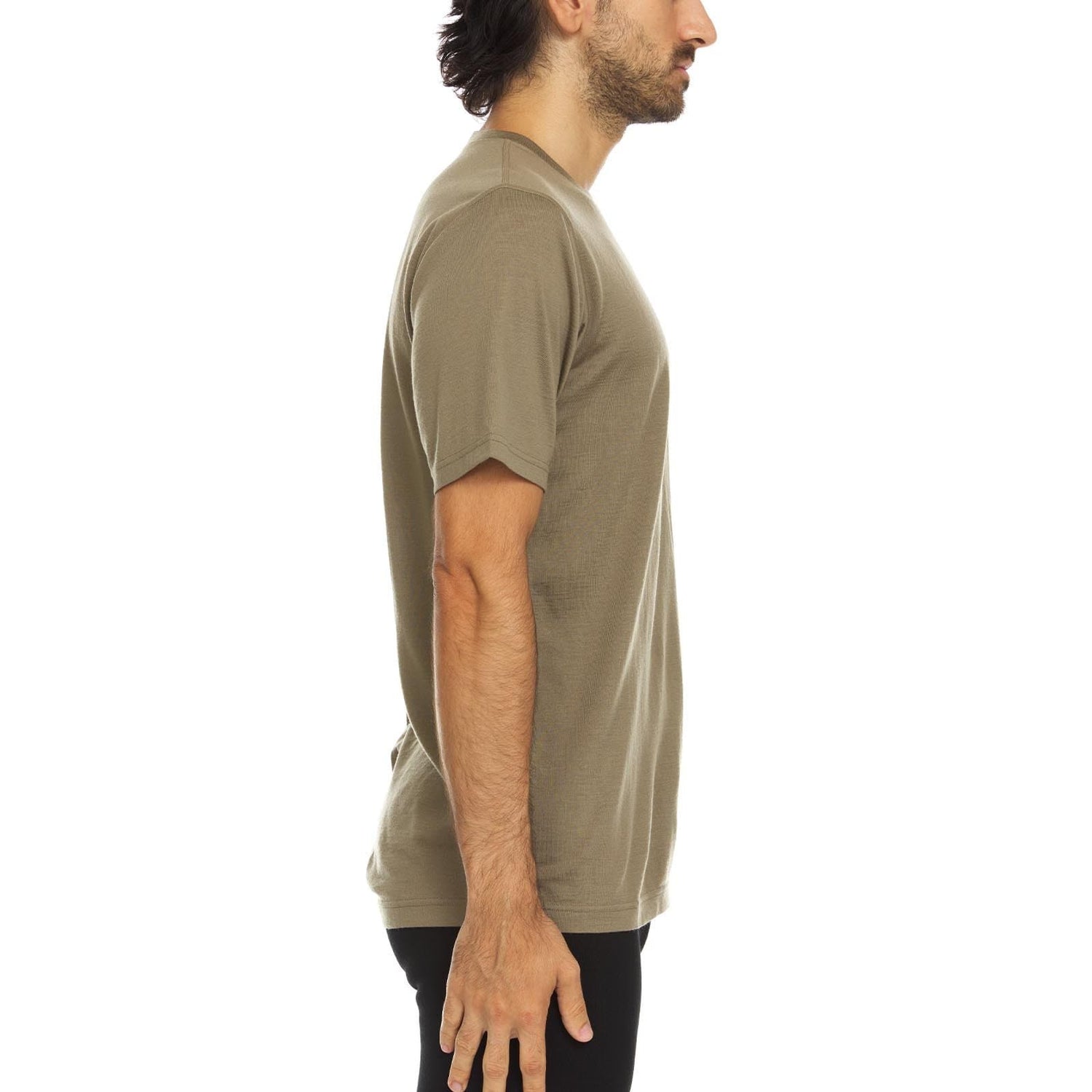 Lightweight - Algonquin Men's Wool T-Shirt Crew 100% Merino Wool