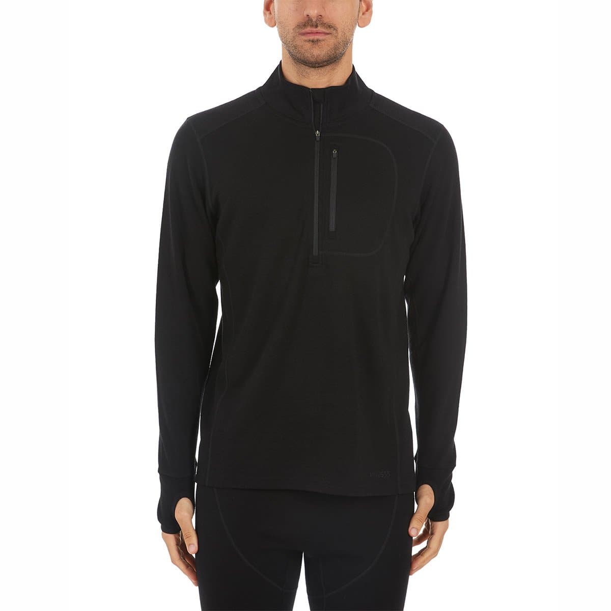 Heavyweight - Men's Wool 1/4 Zip Wilderness
