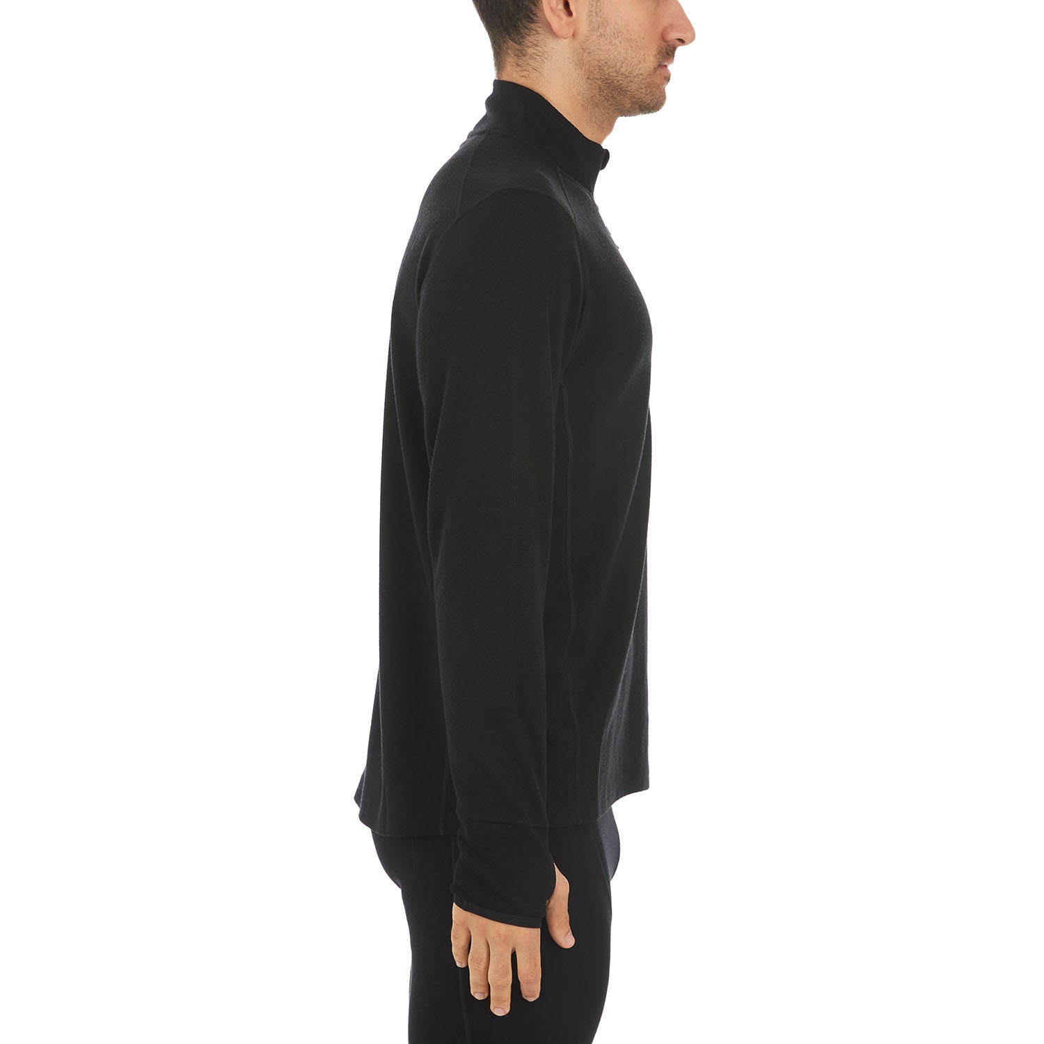 Heavyweight - Men's Wool 1/4 Zip Wilderness