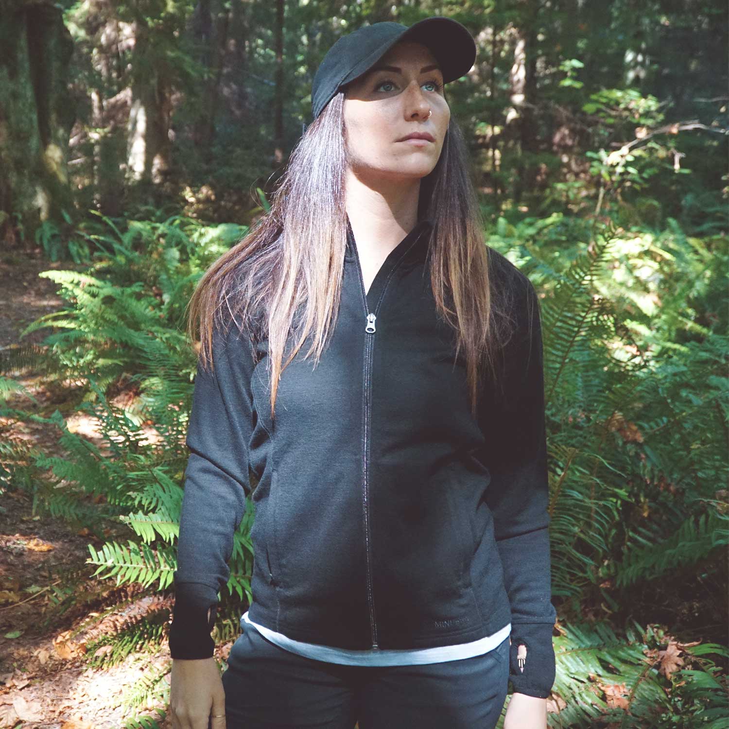 Heavyweight - Women's Wool Full Zip Wilderness