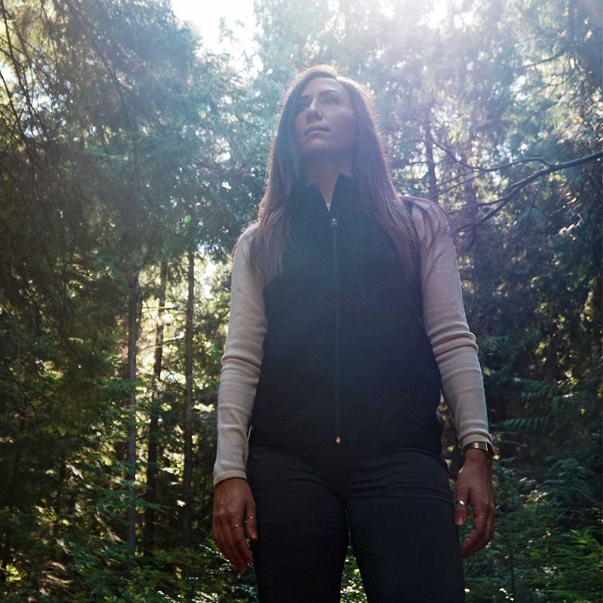 Heavyweight - Women's Wool Vest Wilderness