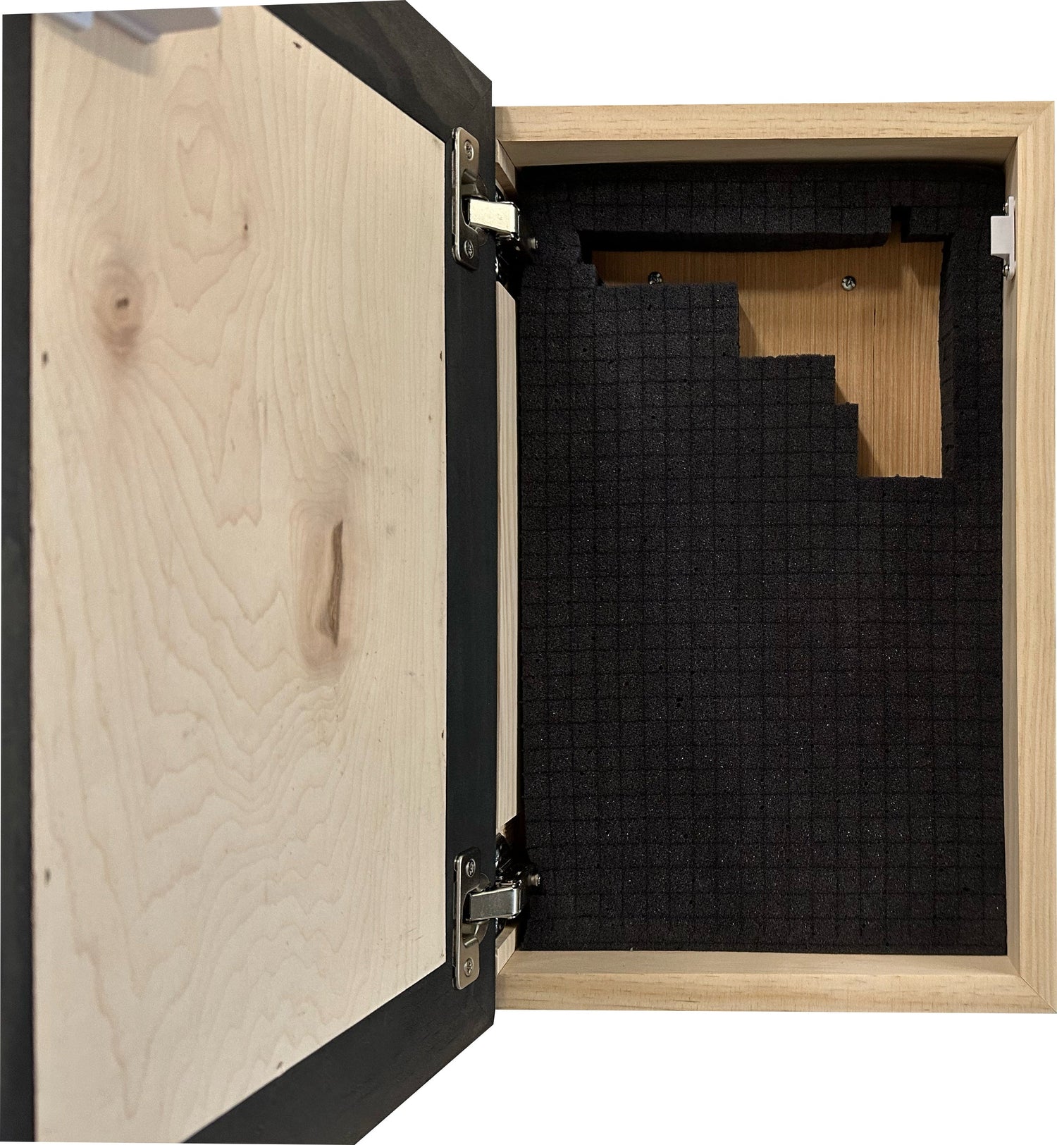 Horse Wall Art Gun Concealment Furniture - Handcrafted Hidden Gun Storage Wall Decor - Hidden Gun Shelf with Magnetic Lock for Quick Access