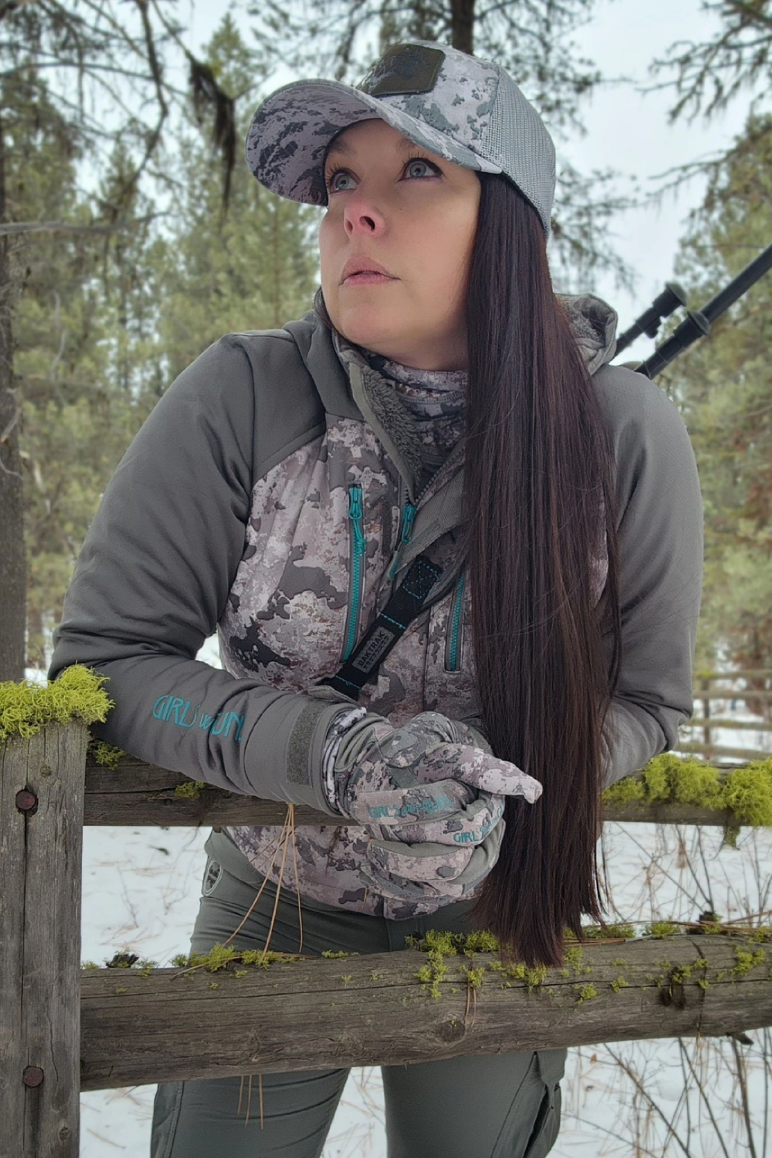Buck Patch Hat in Shade 2.0 Camo by Girls with Guns with GWG Team Member