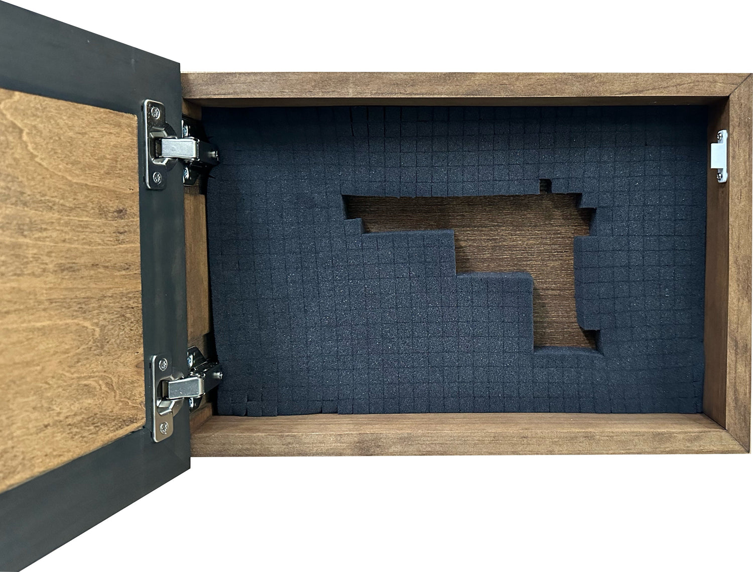 Chicken Farm Hidden Gun Safe - Handcrafted Gun Concealment Decor - Hidden Gun Shelf with Magnetic Lock for Quick Access - Hidden Wall Safe for Secure Storage - Made in USA