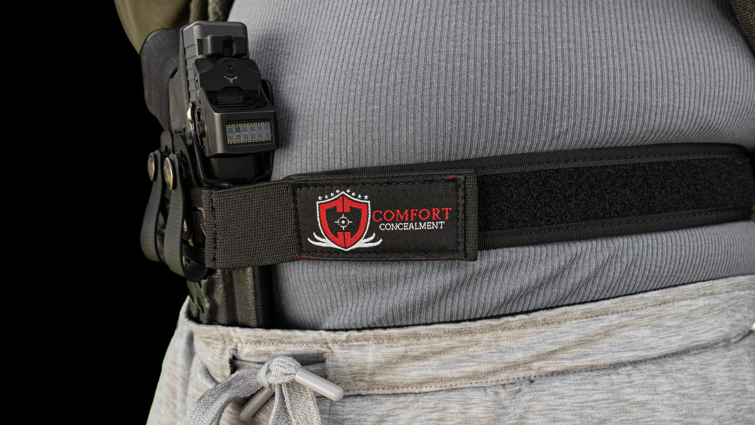 Comfort Concealment belt for concealed carry comfort