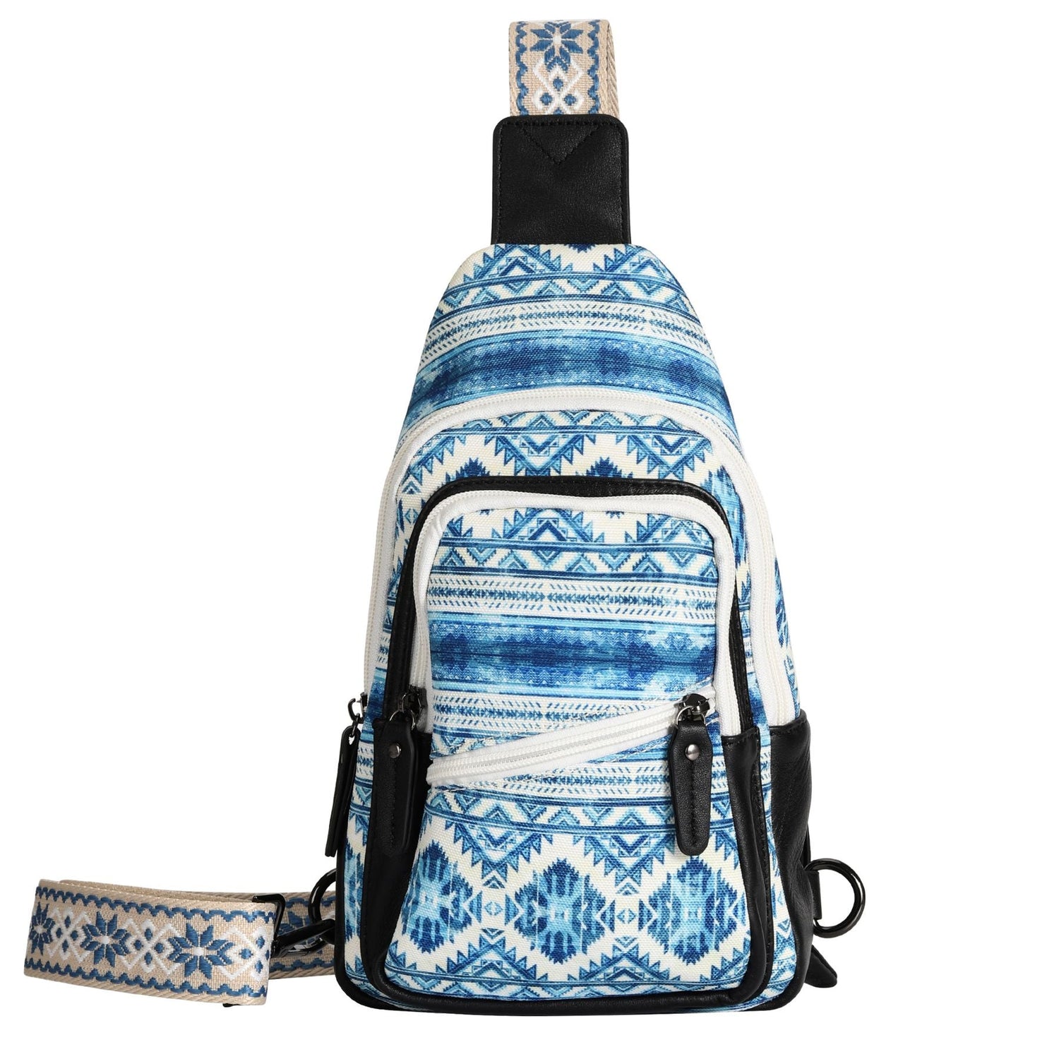 Concealed Carry Aztec Indie Canvas Sling by DS Conceal