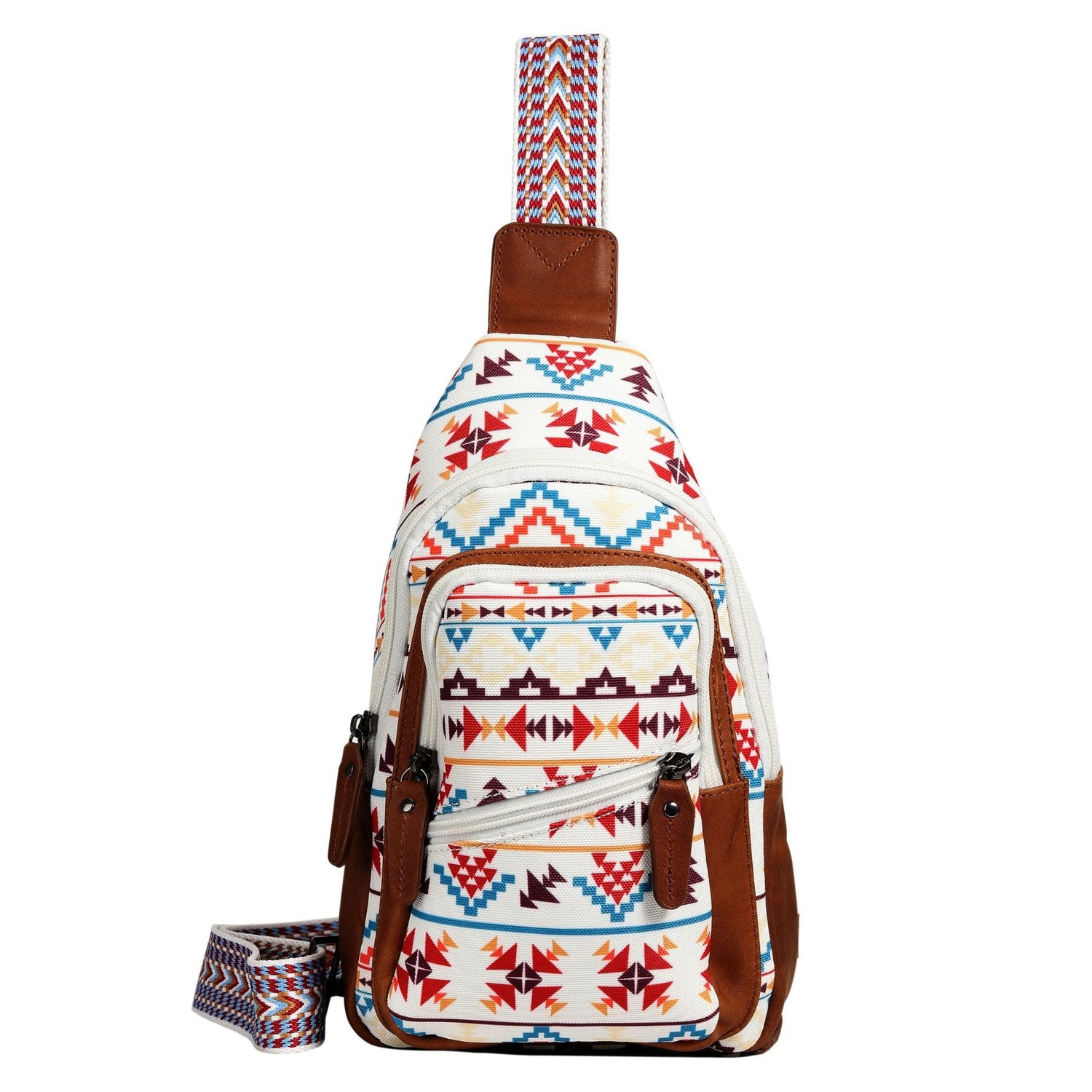 Concealed Carry Aztec Indie Canvas Sling by DS Conceal