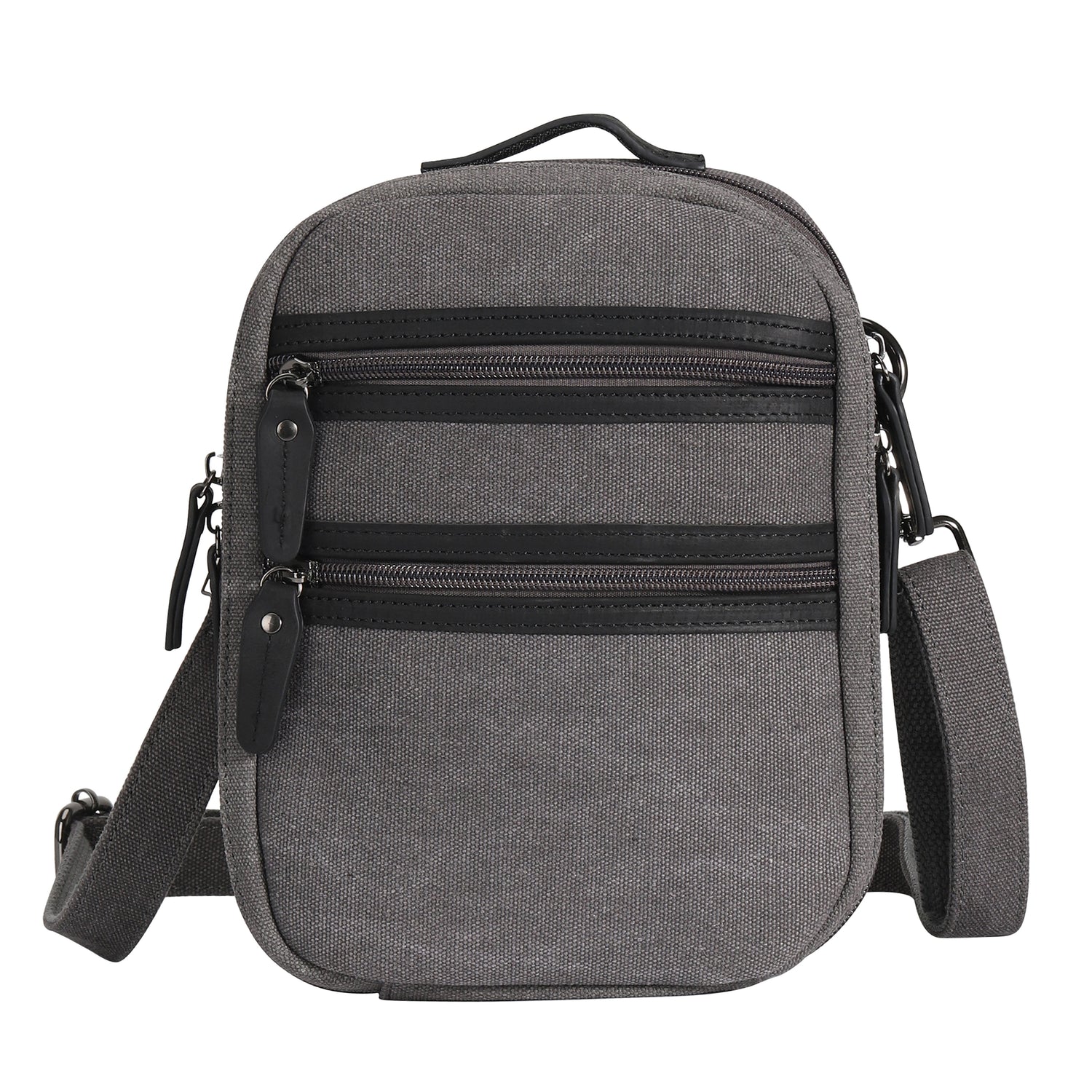 Concealed Carry Unisex Jax Canvas Crossbody by DS Conceal