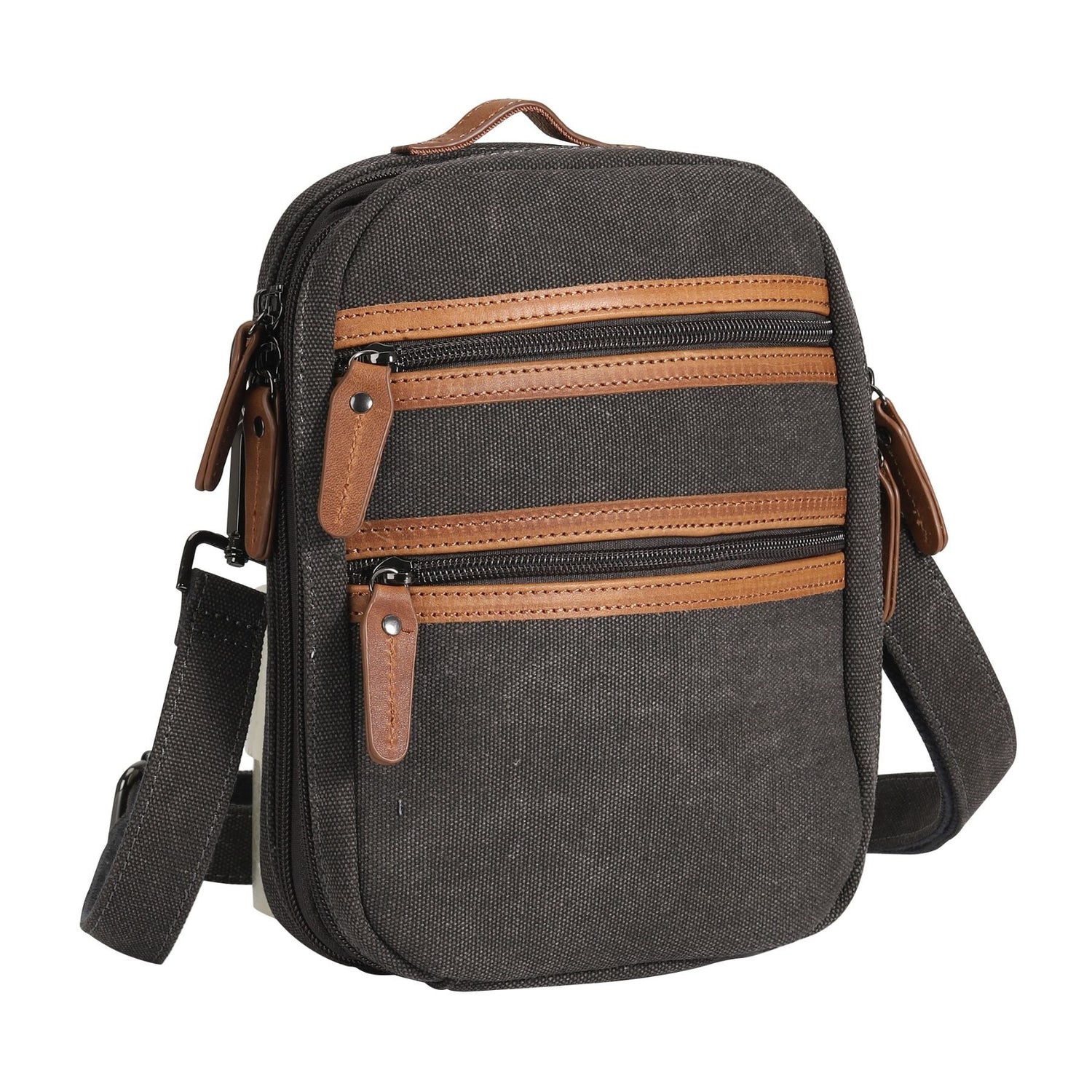 Concealed Carry Unisex Jax Canvas Crossbody by DS Conceal