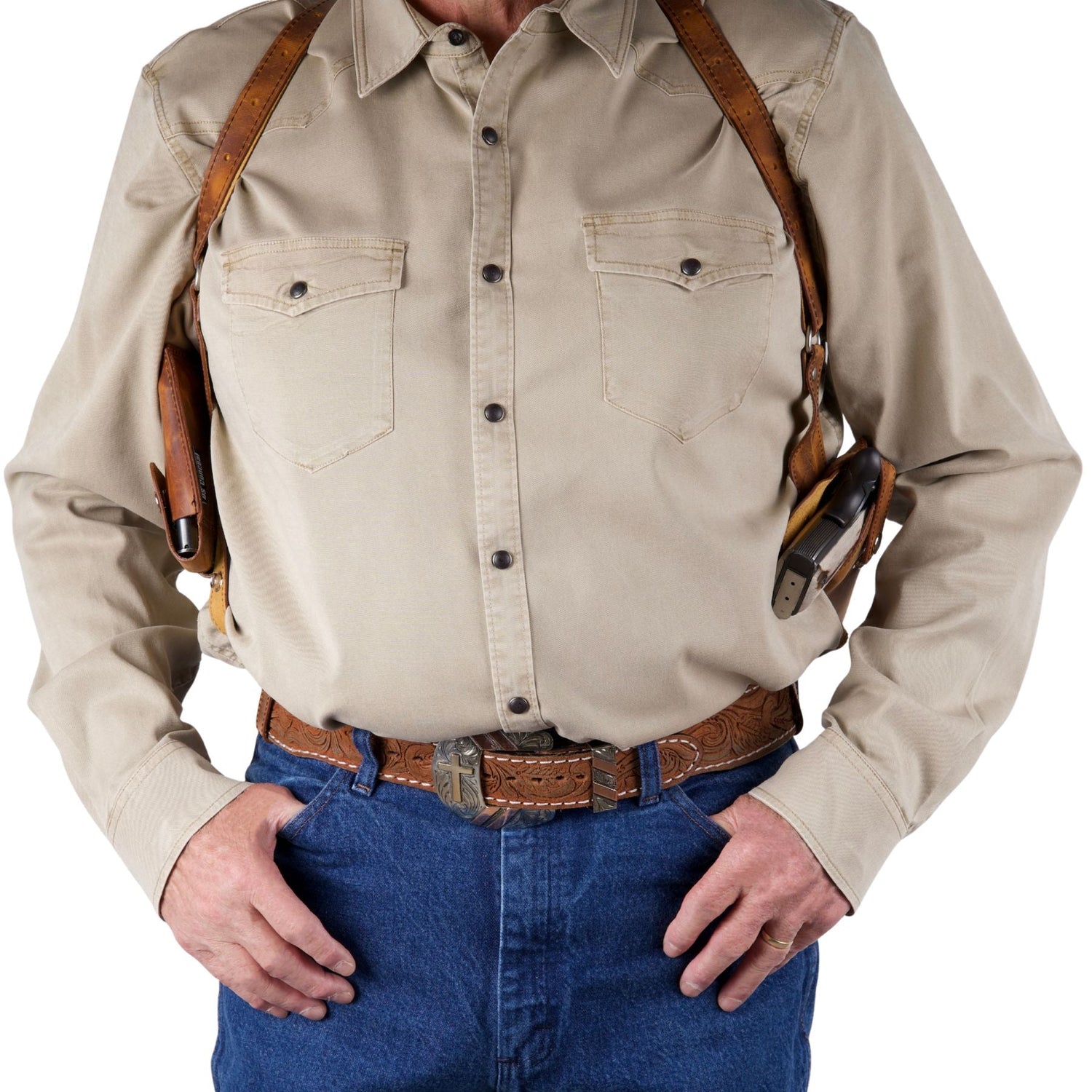 Leather Shoulder Holster by DS Conceal