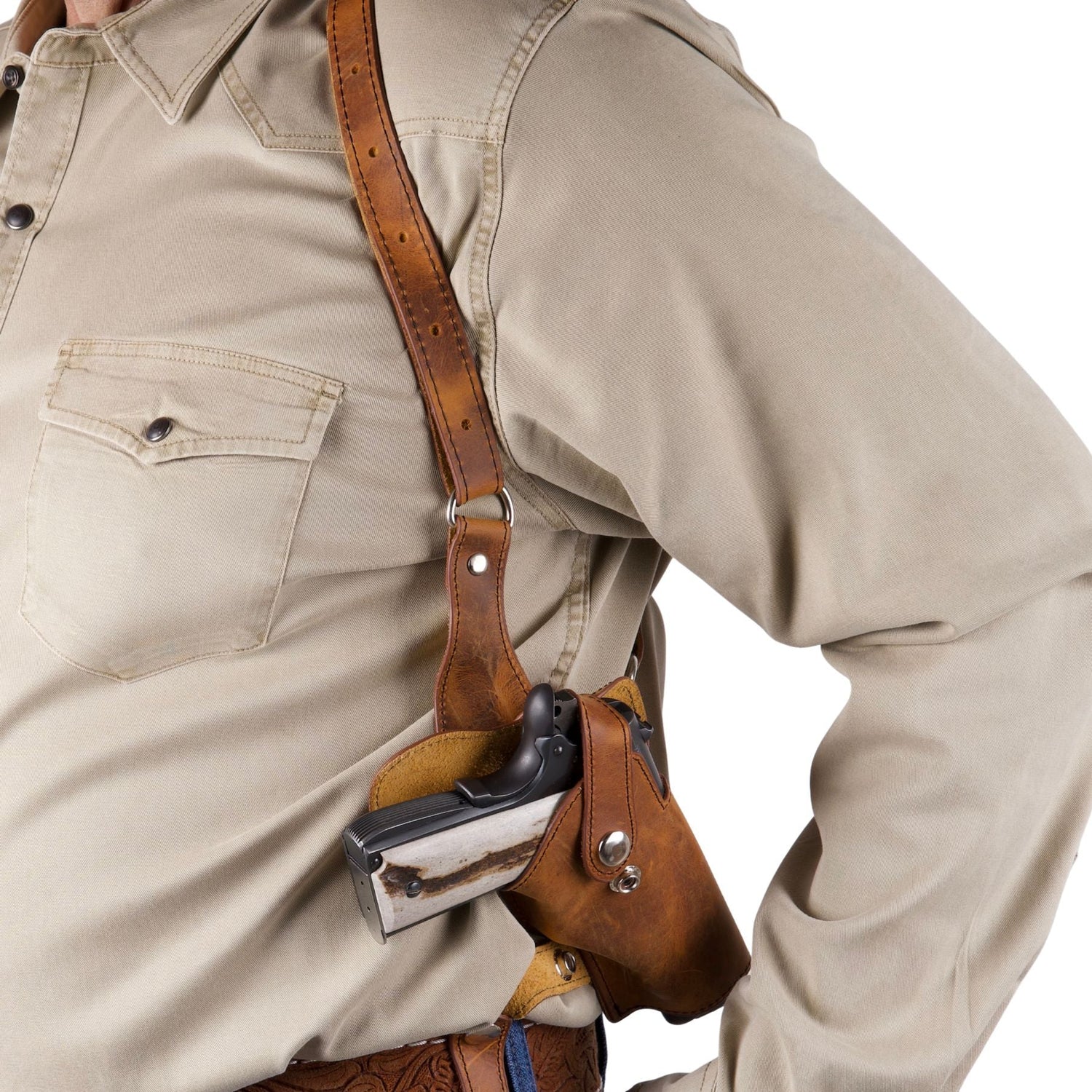 Leather Shoulder Holster by DS Conceal