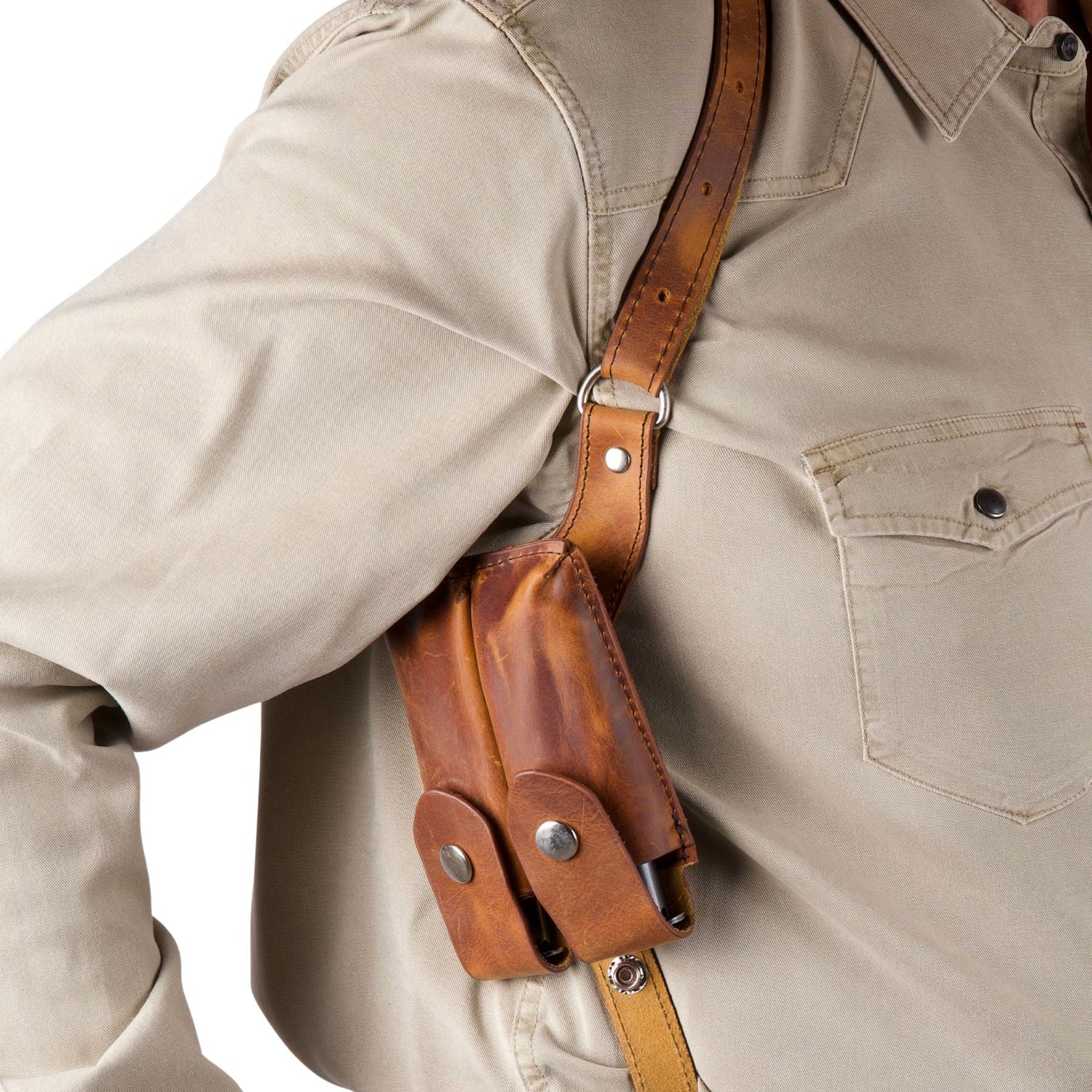 Leather Shoulder Holster by DS Conceal