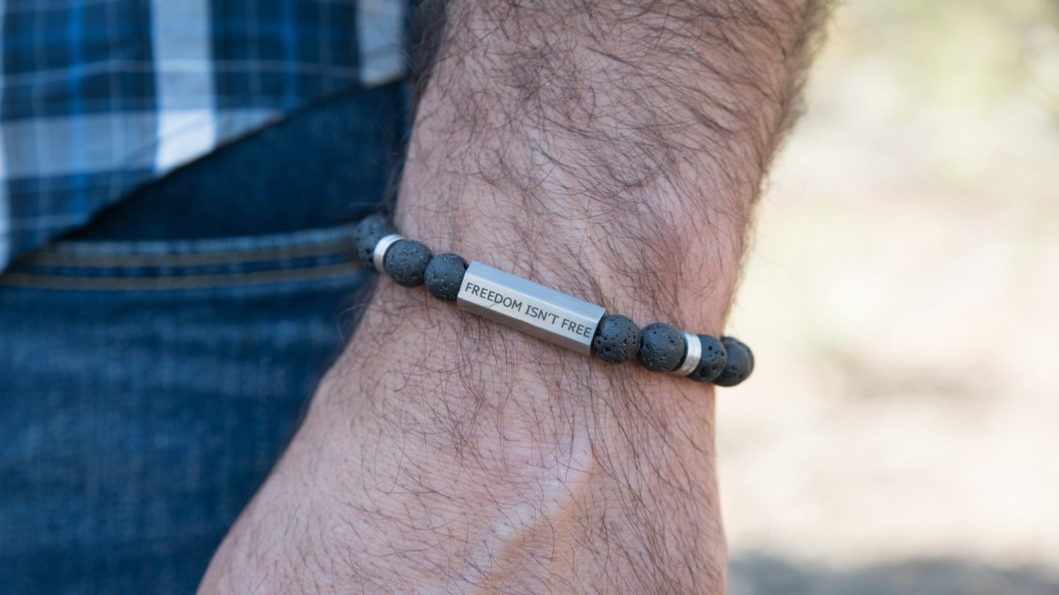 Rock Solid Flag Bracelet