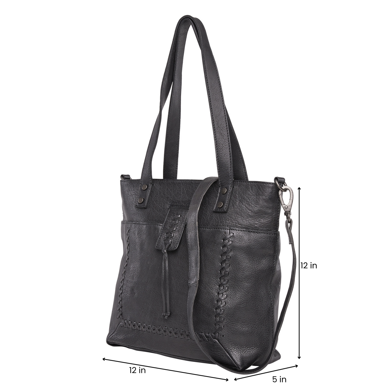 Concealed Carry Eden Leather Tote by Lady Conceal