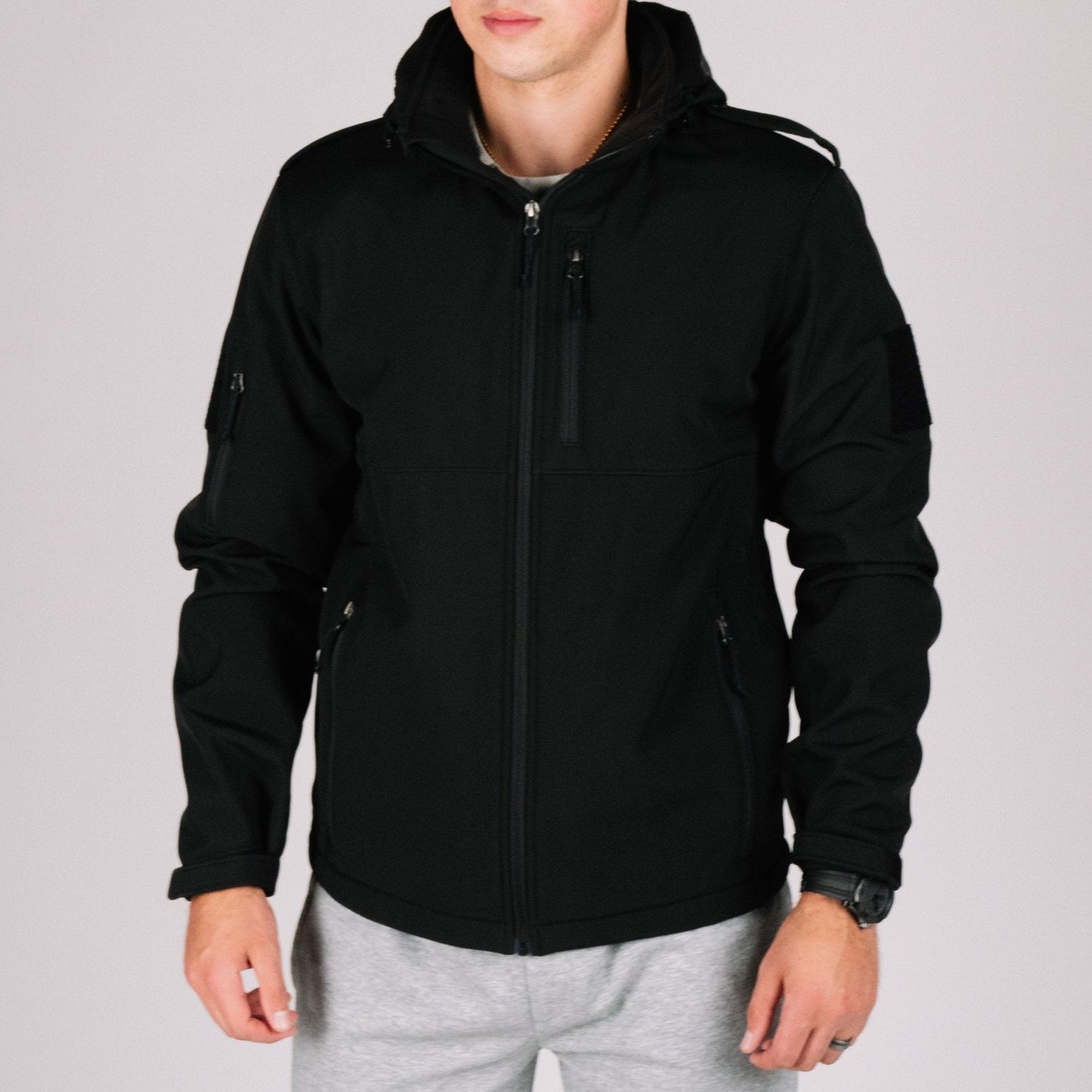 NEW! Tactical Jacket Alpha - Midnight Black