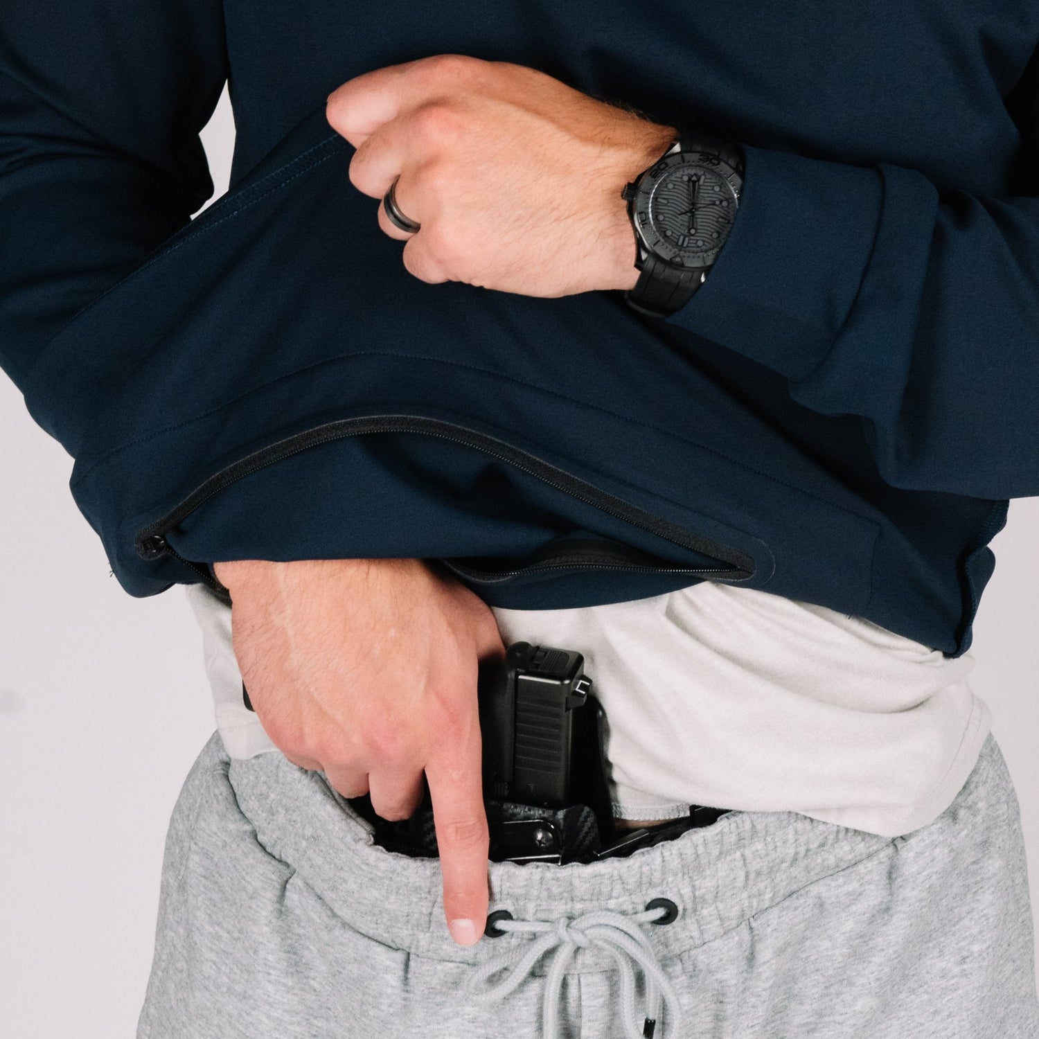 Durable Concealment Hoodie