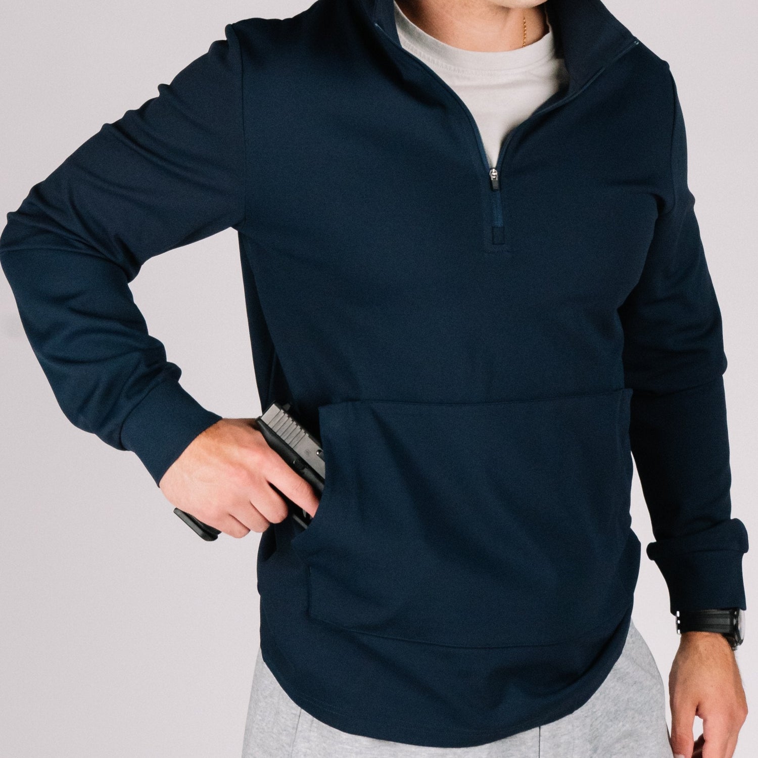 Durable Quarter Zip