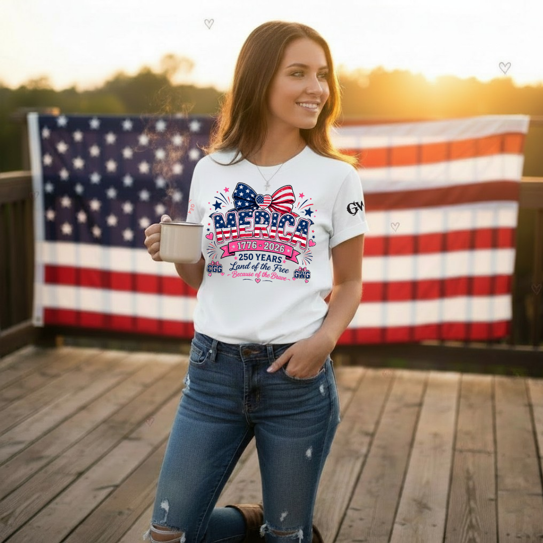 Stars, Stripes & Sisterhood – Limited Collab Tee
