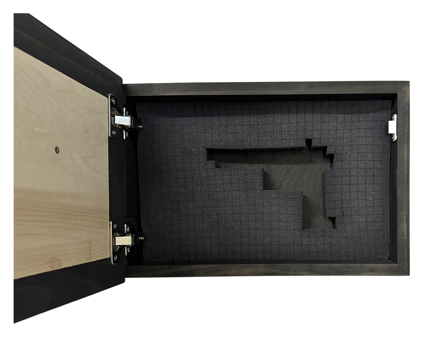 Hidden Gun Cabinet Black Bear Wall Decor β Concealed Furniture Secure Gun Cabinet