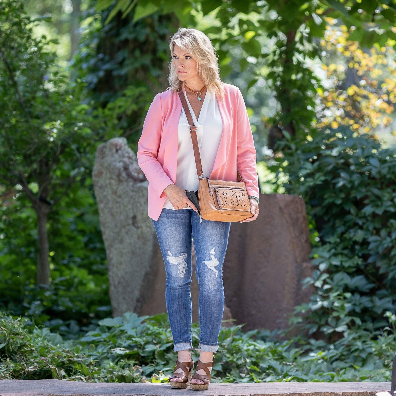 Concealed Carry Hailey Crossbody by Lady Conceal