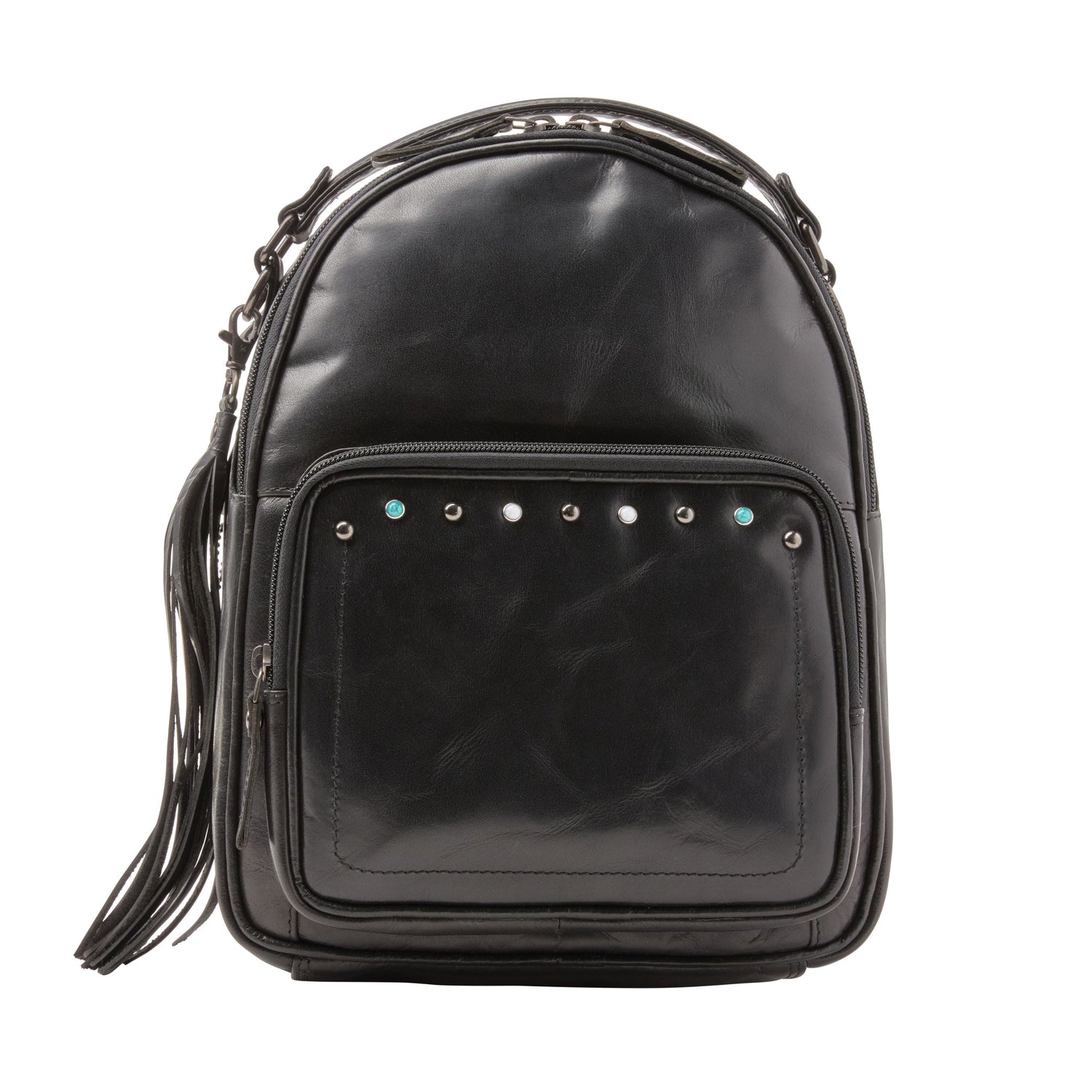 Concealed Carry Sawyer Leather Backpack by Lady Conceal