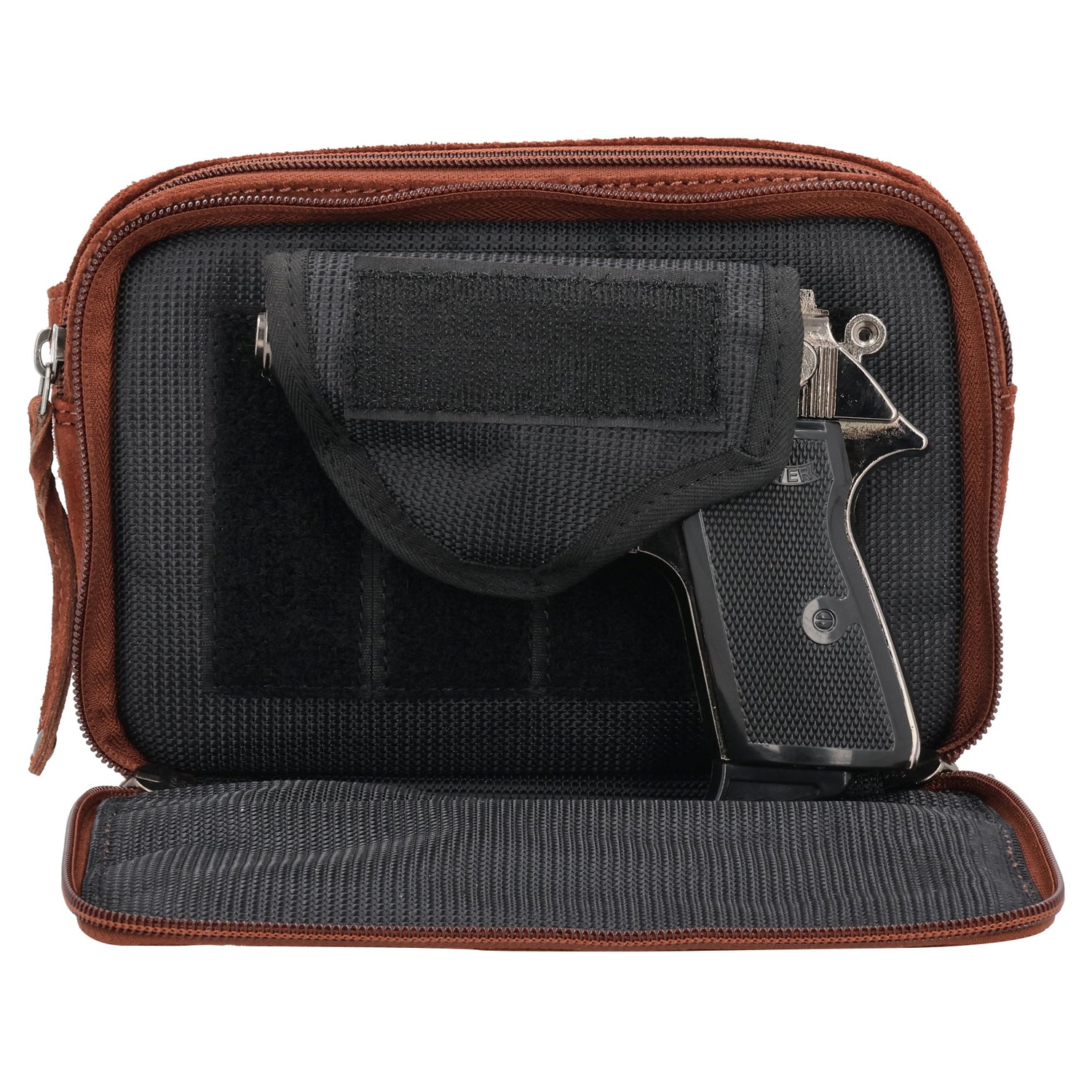 Concealed Carry Kailey Leather Purse Pack by Lady Conceal