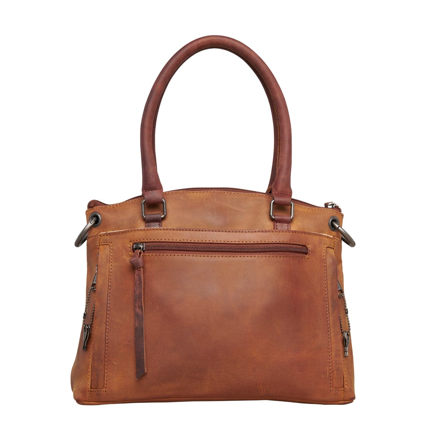 Concealed Carry Whitely Leather Satchel by Lady Conceal