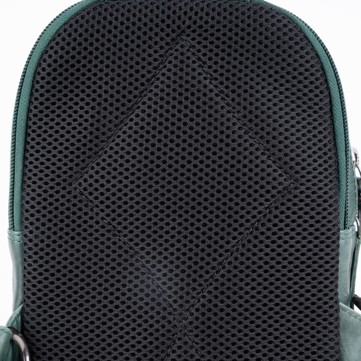 Concealed Carry Bristol Sling Leather Backpack by Lady Conceal