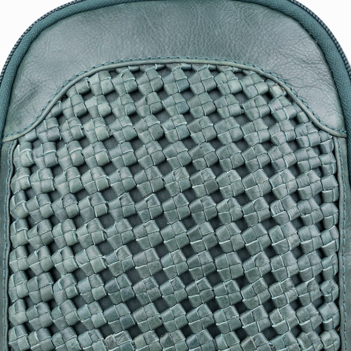 Concealed Carry Bristol Sling Leather Backpack by Lady Conceal