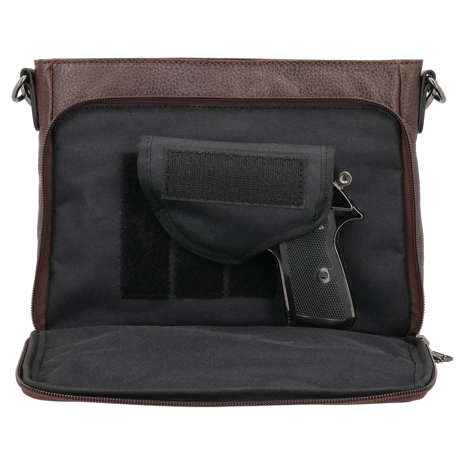 Concealed Carry Zoe Leather Crossbody by Lady Conceal