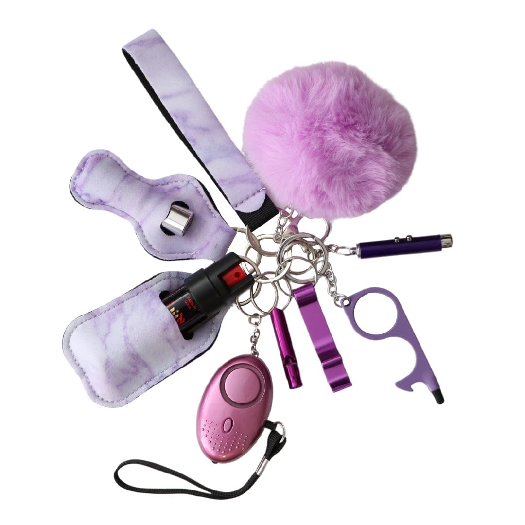 Safety Keychain Set for Self Defense by Lady Conceal