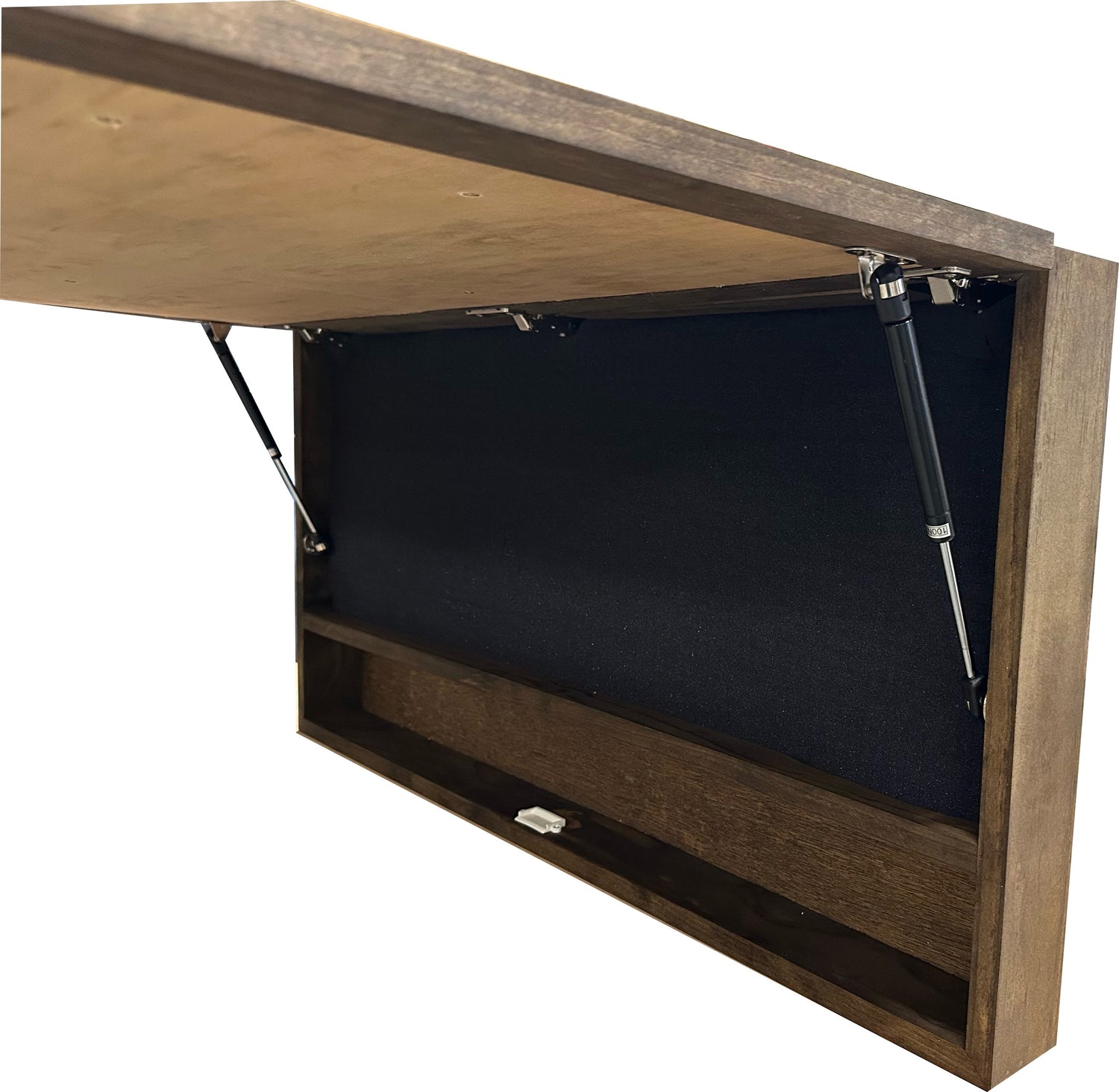 Elk Hunting Gun Concealment Furniture - Handcrafted Wooden Gun Cabinets - Gun Shelf Hidden Storage for Rifles, Shotguns, & Handguns - Quick Access Hidden Wall Safe (Extra Large)