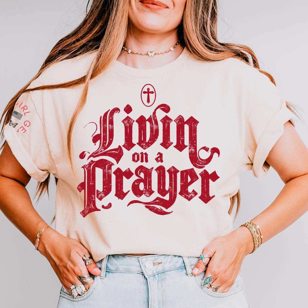 LIVIN' ON A PRAYER TEE