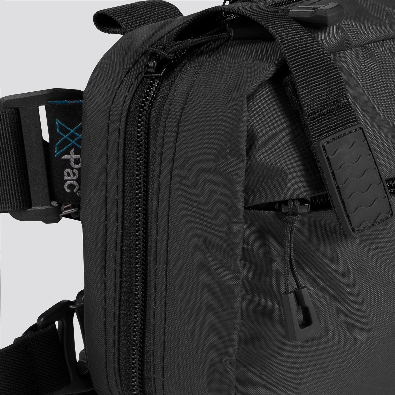 QAPL LOW PROFILE X-Pac® Black Concealment Bag (LARGE) WITH IWB ADAPTER